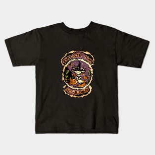 Halloween Axolotl Kids T-Shirt